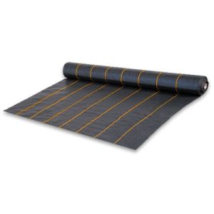 Агротканина чорна UV, щільність 90г/м.кв, розмір 1,6х50м – Bradas