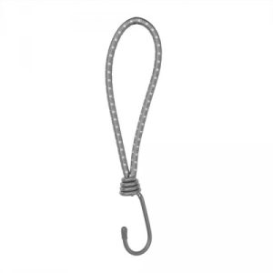 Набір гумових шнурів із гачком PVC BUNGEE CORD HOOK 20 см (25 шт)