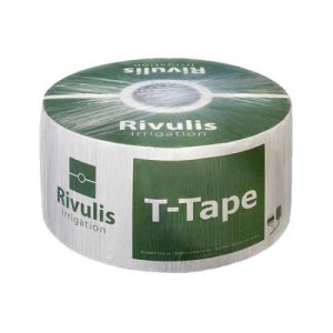 Крапельна стрічка “T-Tape” 3500 м/20 см/1,0 л/г, 6mil (щілинна) – Греція