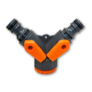 Кран на два виходи ВР 1/2″-3/4″