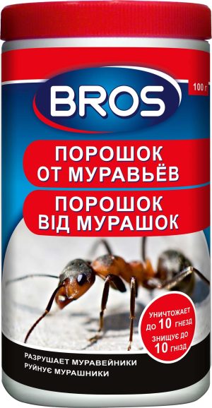 Порошок від мурах Bros, 100 г
