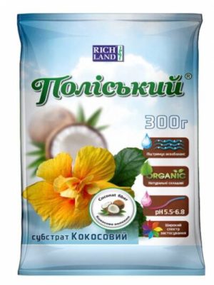 Поліський субстрат кокосовий 300 г